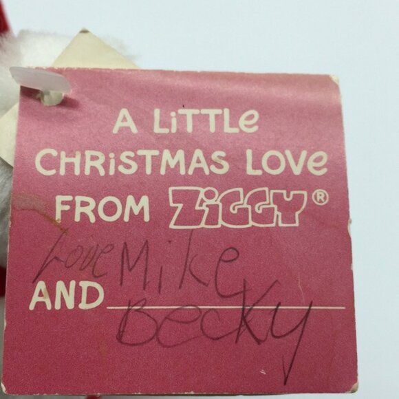 Ziggy Carleton Christmas “I Love You” Stuffed Toy Tom Wilson American Greetings - Picture 6 of 16